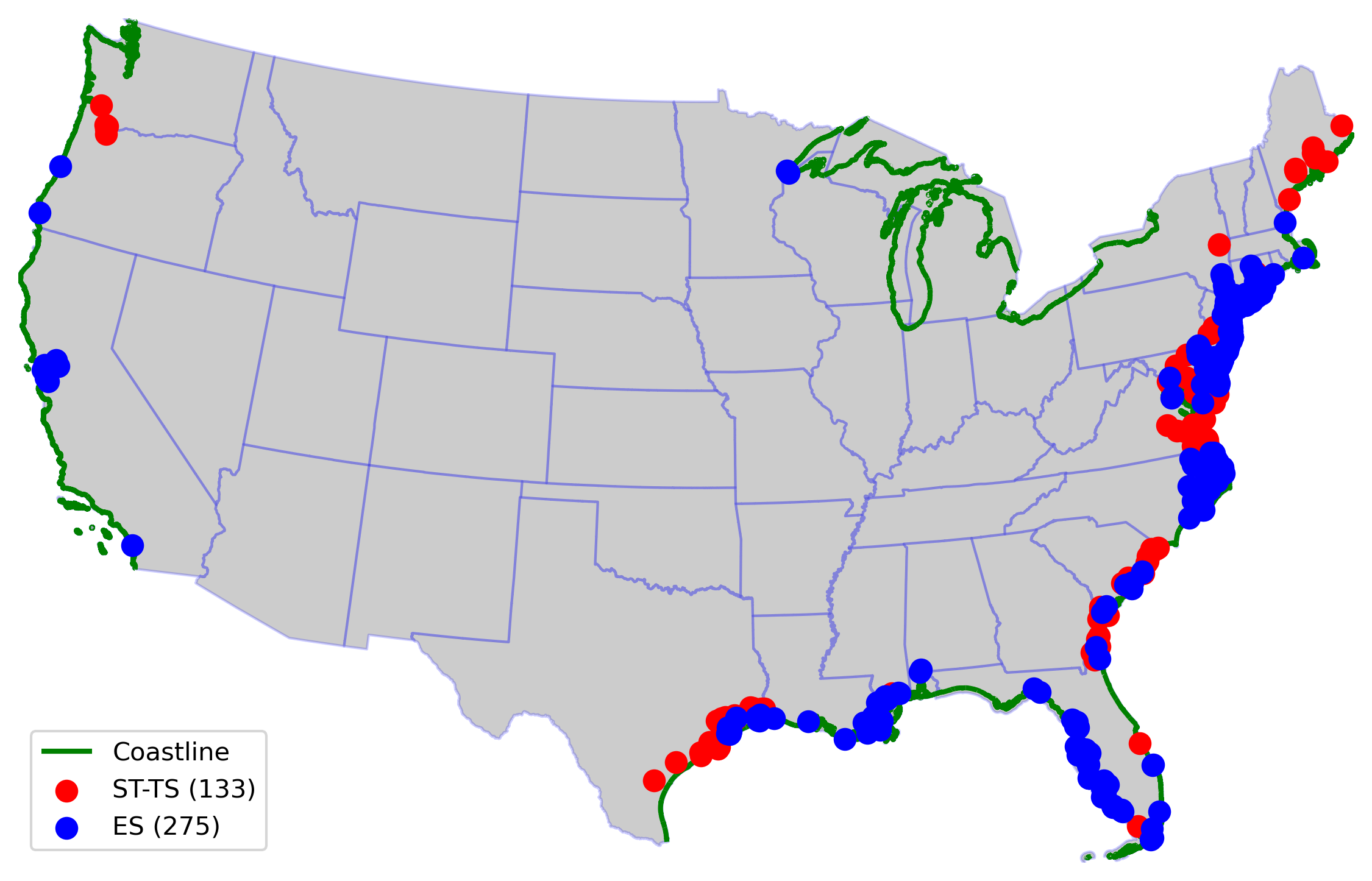 CONUS Coasts
